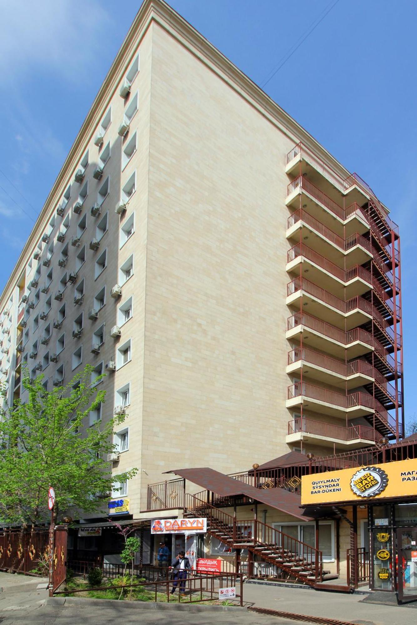 Almaty Cozy Apart Hotel Exterior foto